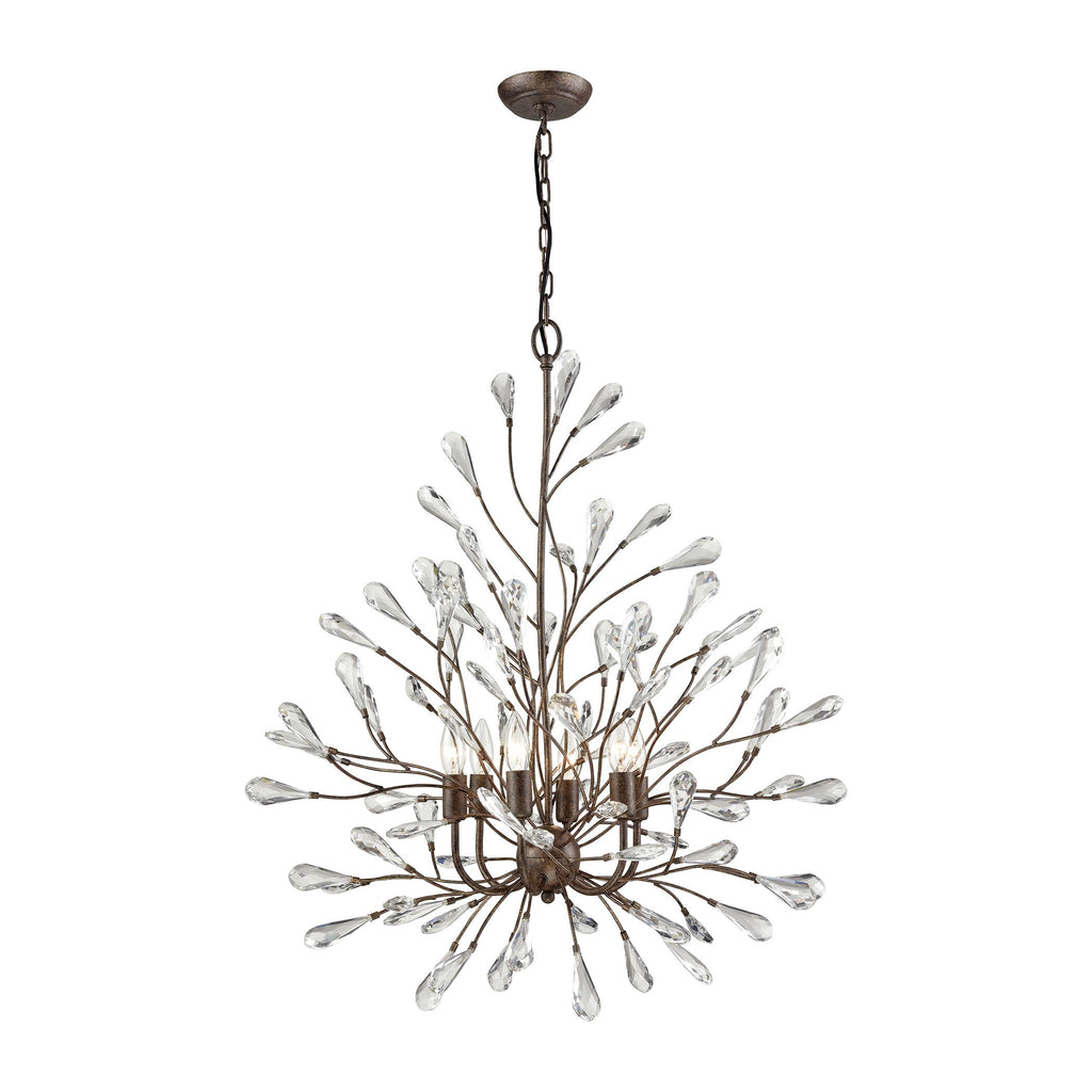 Crislett - Chandelier - Sunglow Bronze