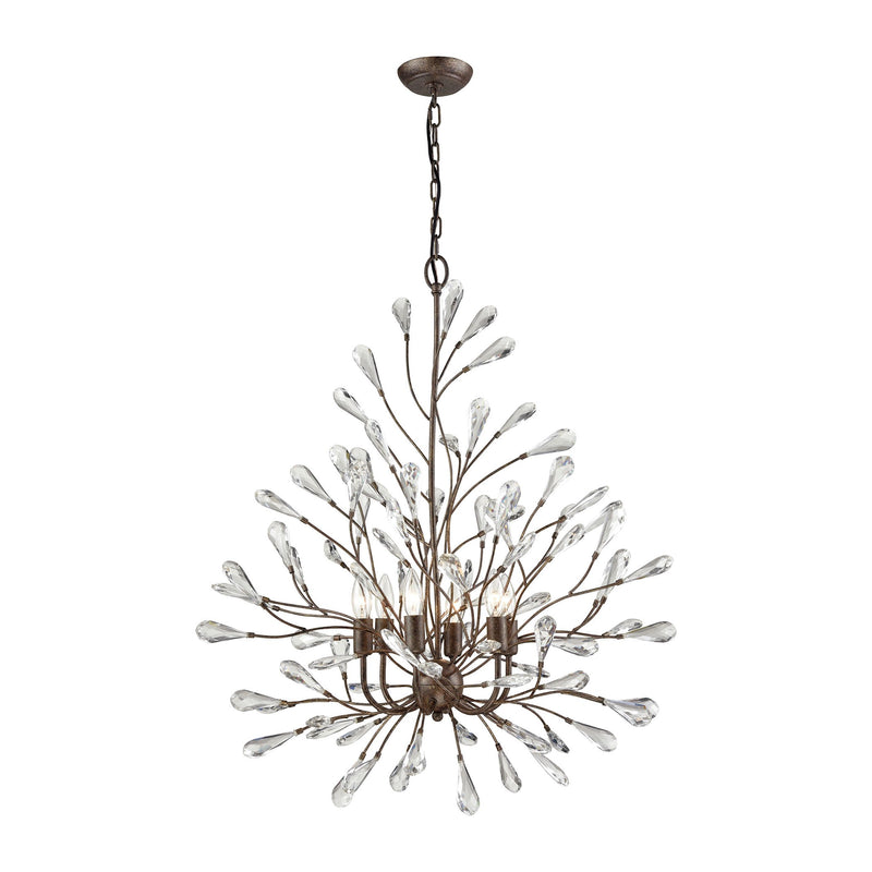 Crislett - Chandelier - Sunglow Bronze
