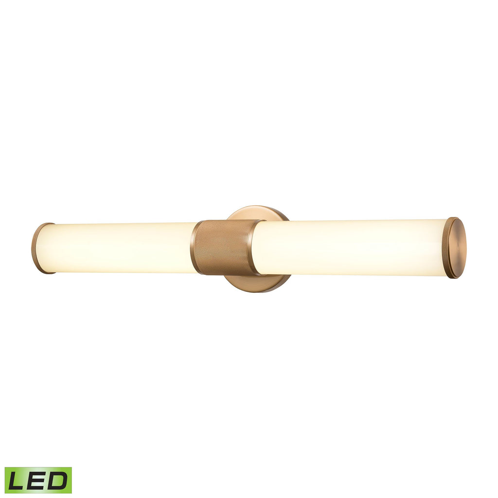 Conduit - Vanity Light - Satin Brass