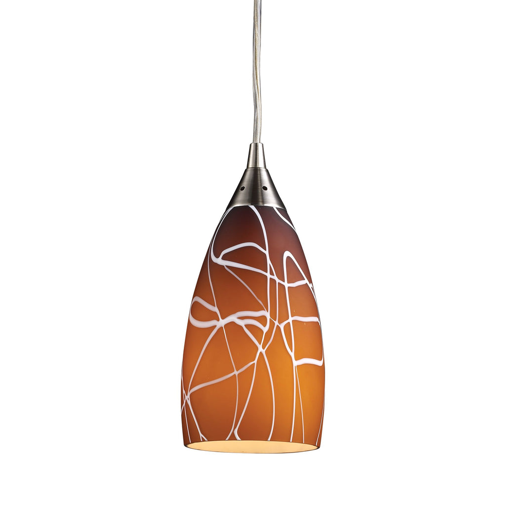 Abstractions - Mini Pendant - Nickel