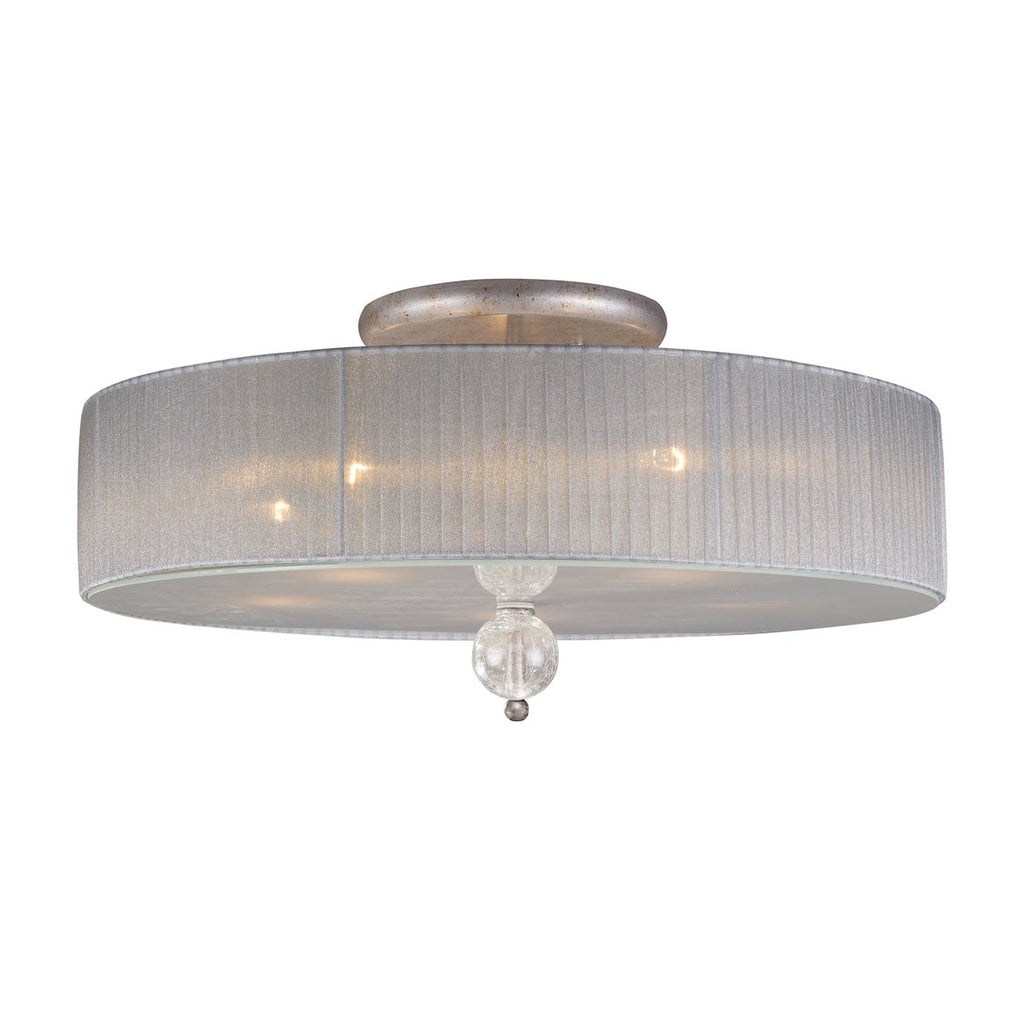 Alexis - Semi Flush Mount - Antique Silver