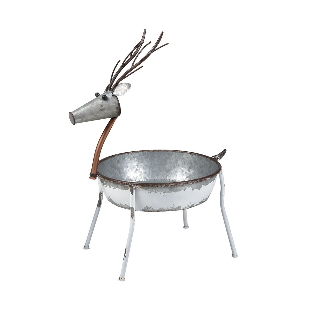 201097 - Frostgrove Reindeer Pot