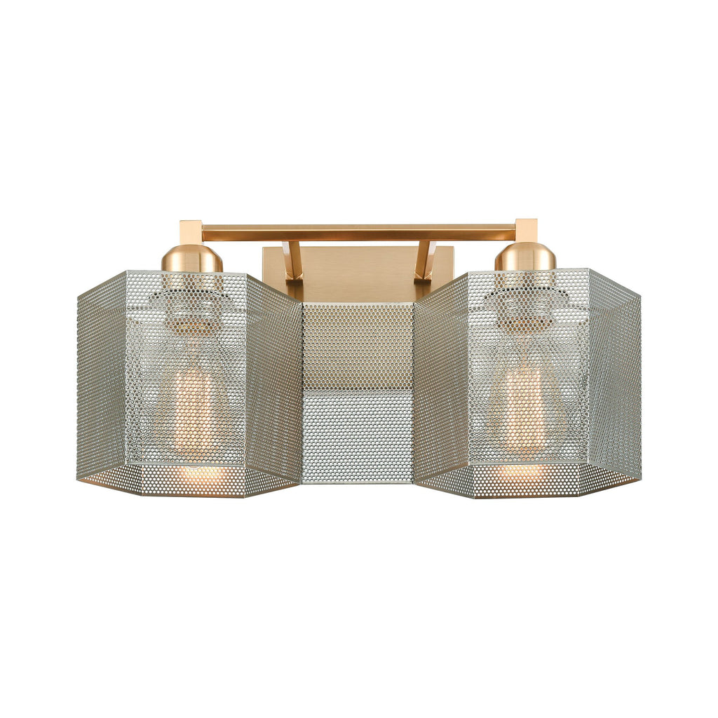 Compartir - Vanity Light - Satin Brass, Polished Nickel, Polished Nickel