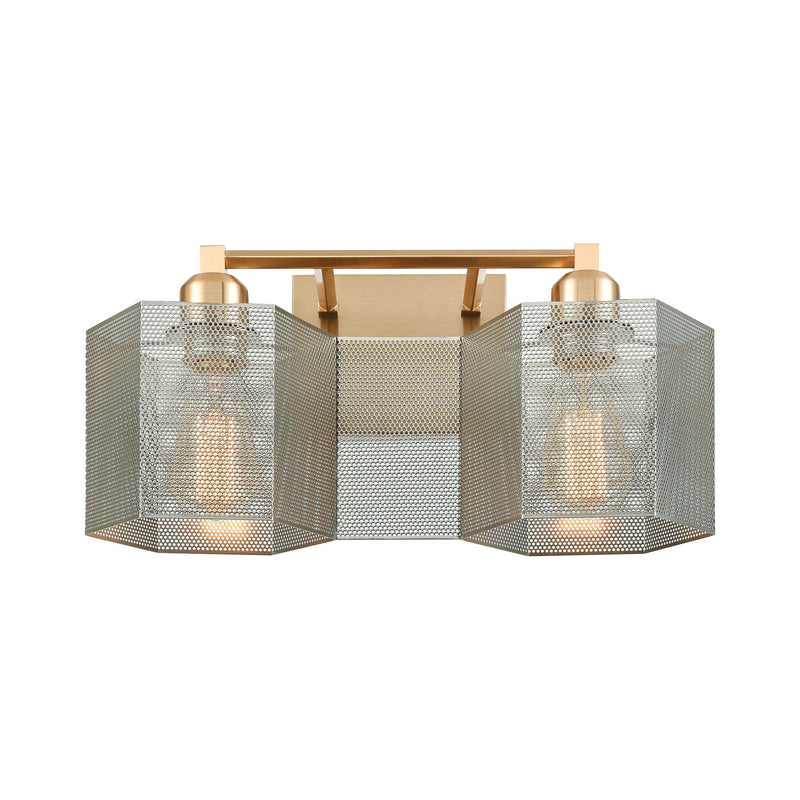 Compartir - Vanity Light - Satin Brass, Polished Nickel, Polished Nickel