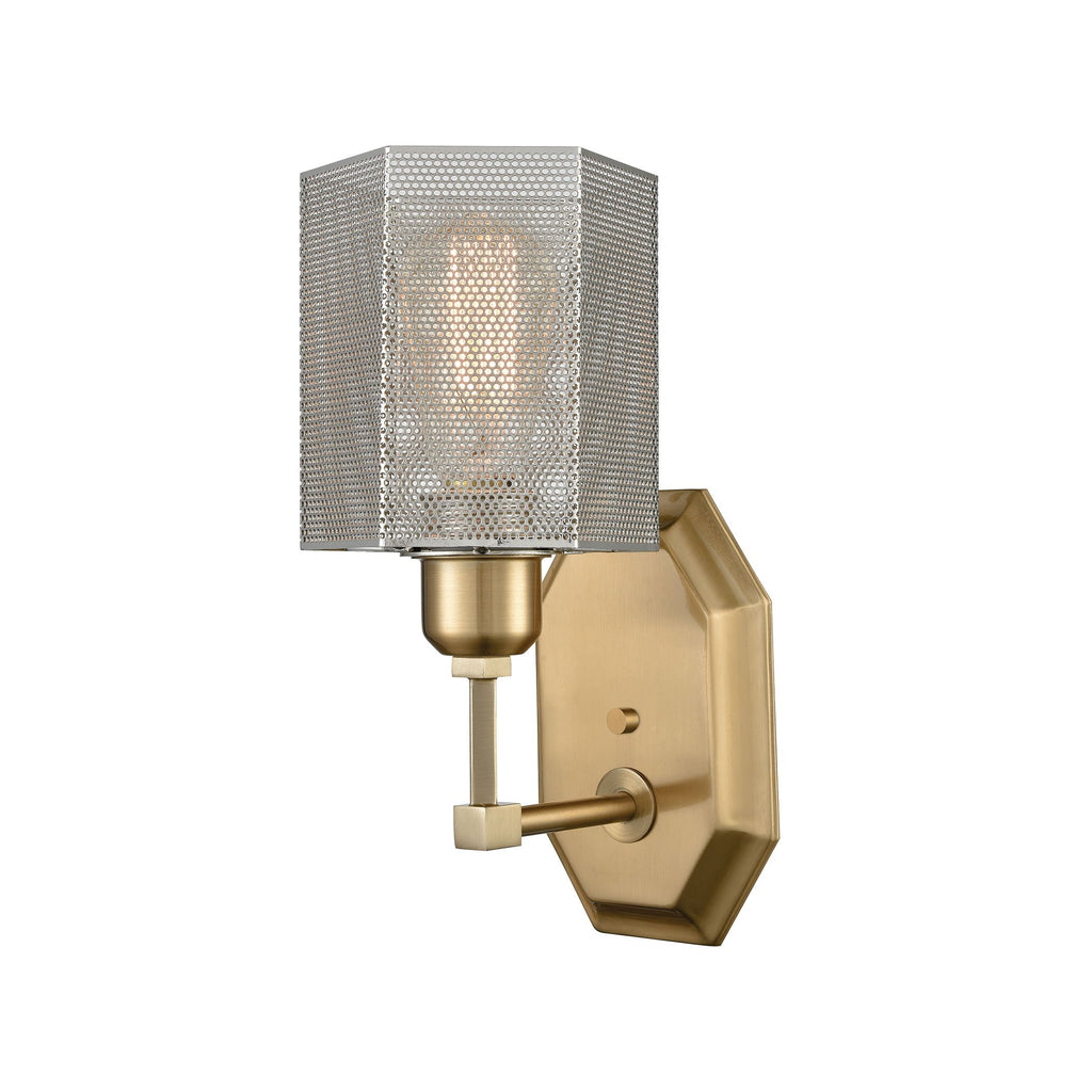 Compartir - Sconce - Polished Nickel, Satin Brass, Satin Brass