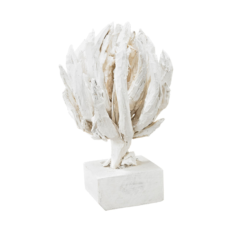 2181-005 Chinook Wooden Corolla Sculpture - Free Shipping!, Sculpture, Dimond Home, - ReeceFurniture.com - Free Local Pick Ups: Frankenmuth, MI, Indianapolis, IN, Chicago Ridge, IL, and Detroit, MI