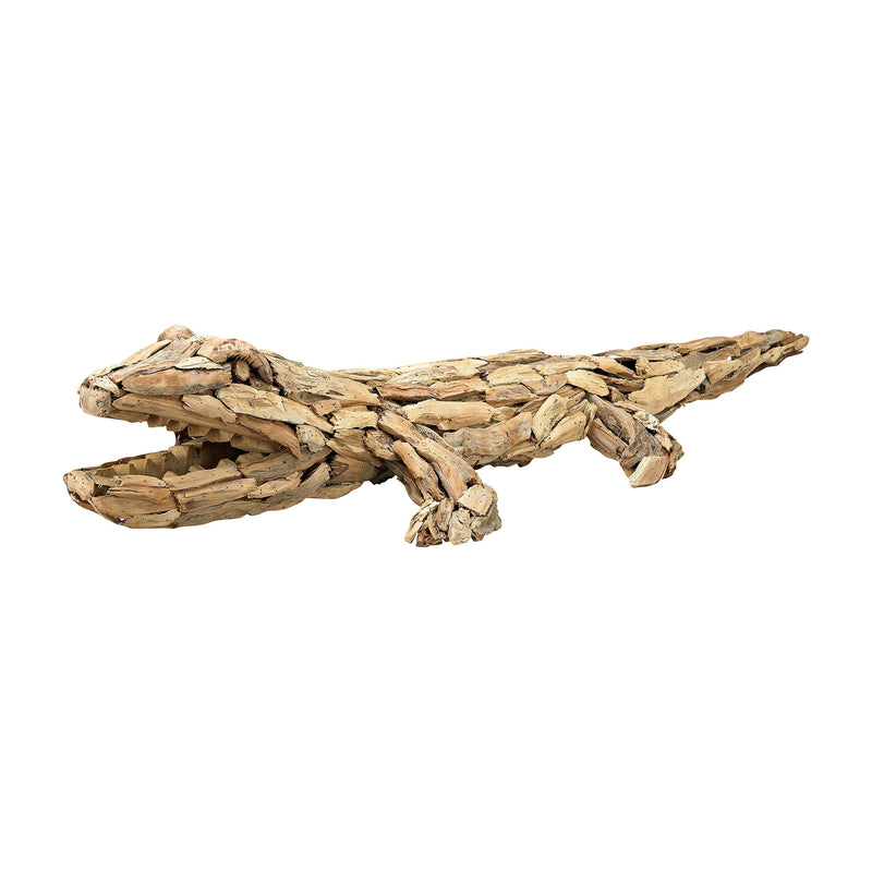 2181-024 Islamorada Driftwood Alligator - Free Shipping!, Accessory, Dimond Home, - ReeceFurniture.com - Free Local Pick Ups: Frankenmuth, MI, Indianapolis, IN, Chicago Ridge, IL, and Detroit, MI