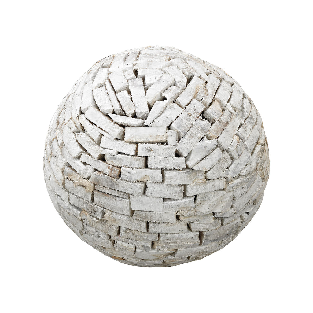 2181-028 Zealand Wooden Orb - Free Shipping!, Accessory, Dimond Home, - ReeceFurniture.com - Free Local Pick Ups: Frankenmuth, MI, Indianapolis, IN, Chicago Ridge, IL, and Detroit, MI