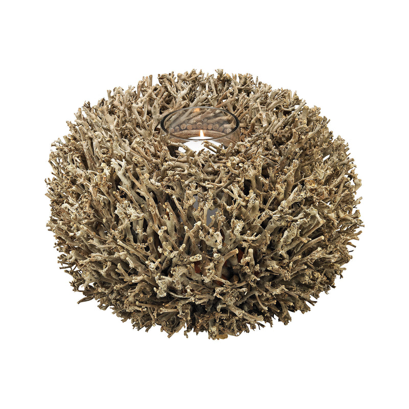 2181-030 Briar Candle Holder In Light Washed Wood - Free Shipping!, Candle/Candle Holder, Dimond Home, - ReeceFurniture.com - Free Local Pick Ups: Frankenmuth, MI, Indianapolis, IN, Chicago Ridge, IL, and Detroit, MI