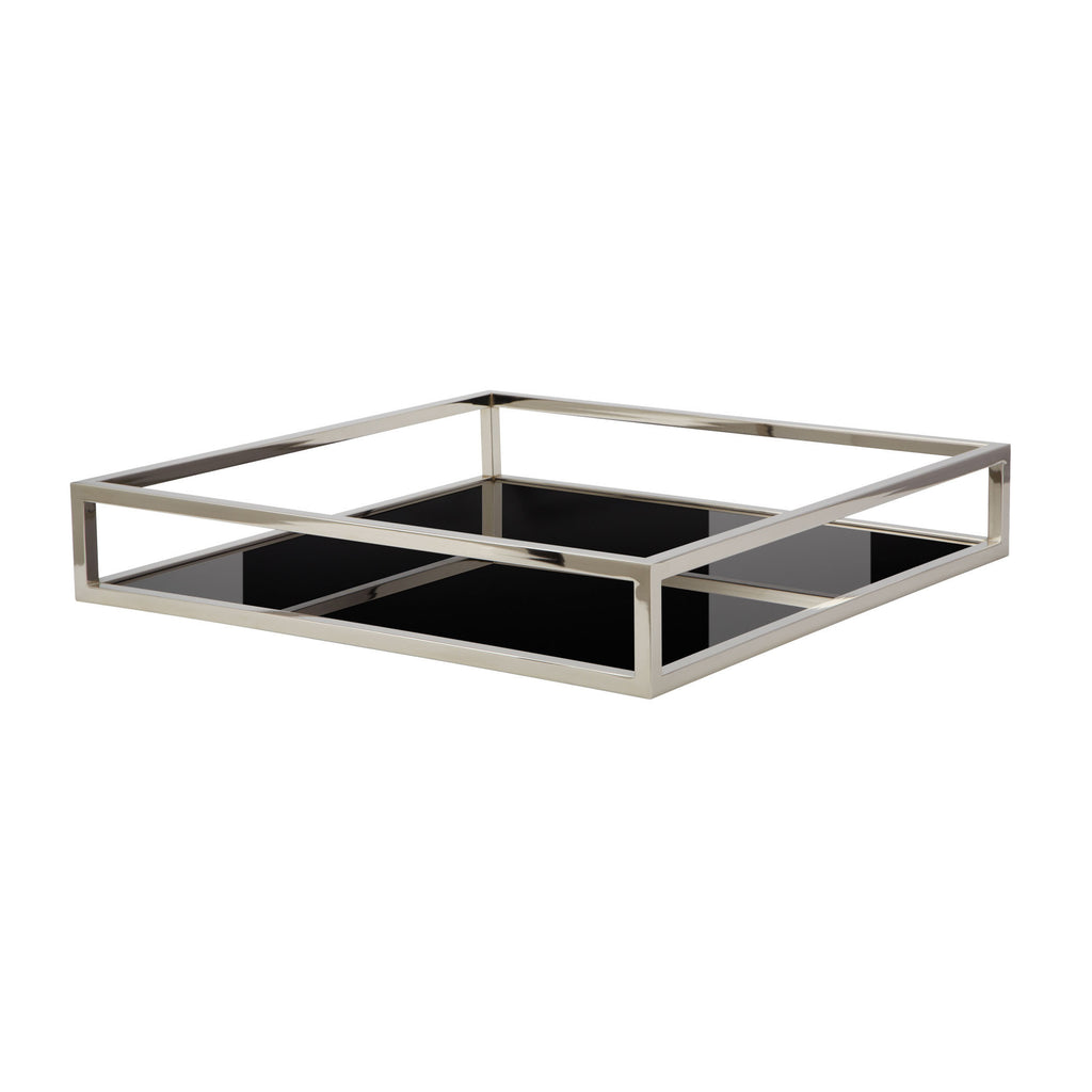 225066 Black Box Square Rod Tray, Tray, Dimond Home, - ReeceFurniture.com - Free Local Pick Ups: Frankenmuth, MI, Indianapolis, IN, Chicago Ridge, IL, and Detroit, MI