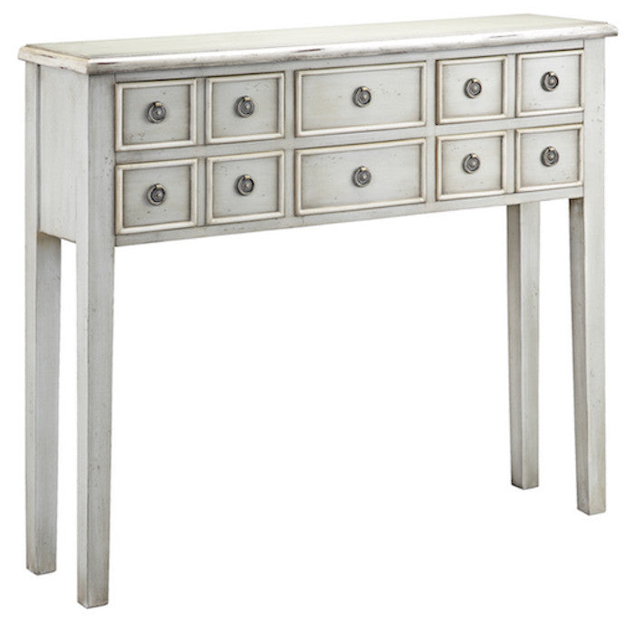 28270 - Chesapeake Six Drawers Console Table - Free Shipping!, Accent Consoles, Stein World, - ReeceFurniture.com - Free Local Pick Ups: Frankenmuth, MI, Indianapolis, IN, Chicago Ridge, IL, and Detroit, MI
