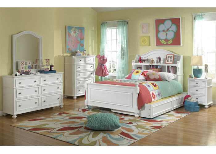 2830 Madison - Bookcase Bed Complete Upholstered Bed - Full With Underbed Storage Drawer (Photo Not Shown), Youth Bedroom, Legacy Classic Kids, - ReeceFurniture.com - Free Local Pick Ups: Frankenmuth, MI, Indianapolis, IN, Chicago Ridge, IL, and Detroit, MI