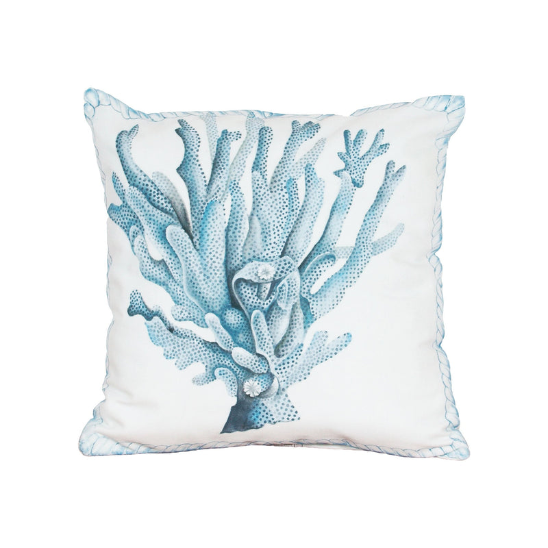 2918504 - Coral Hand-painted 20x20 Outdoor Pillow