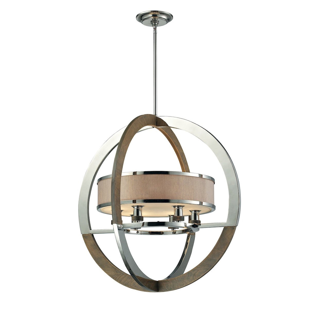 Crestwood - Mini Pendant - Polished Nickel
