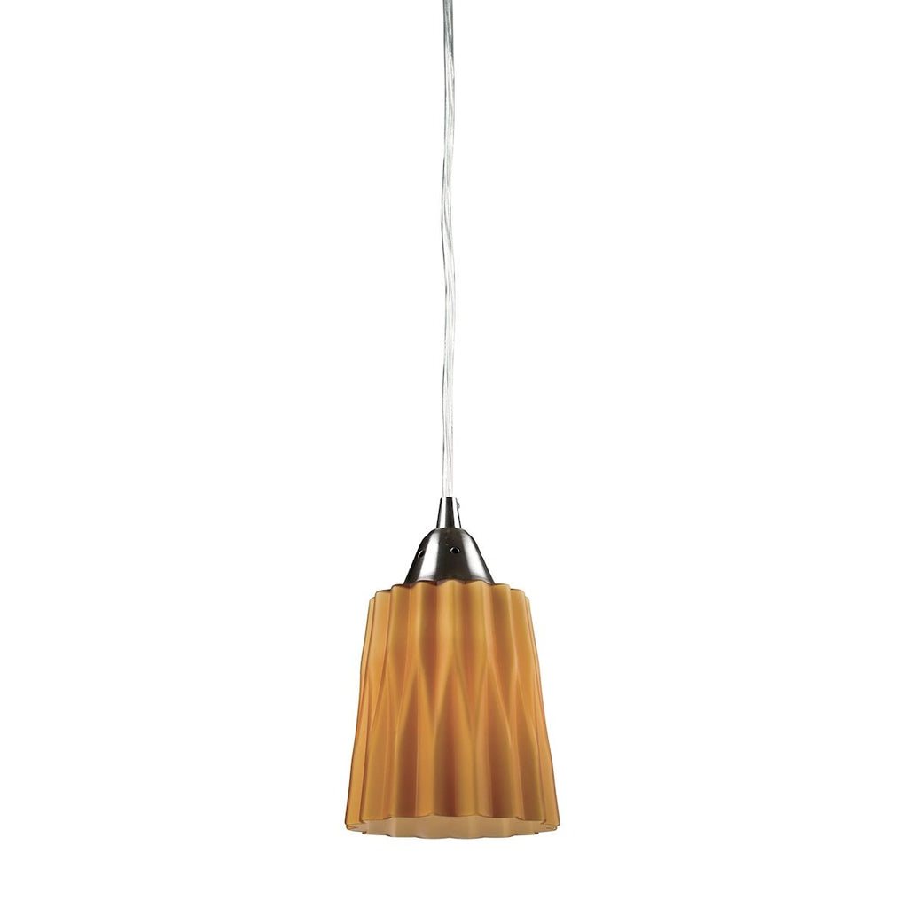 Angles - Mini Pendant - Satin Nickel
