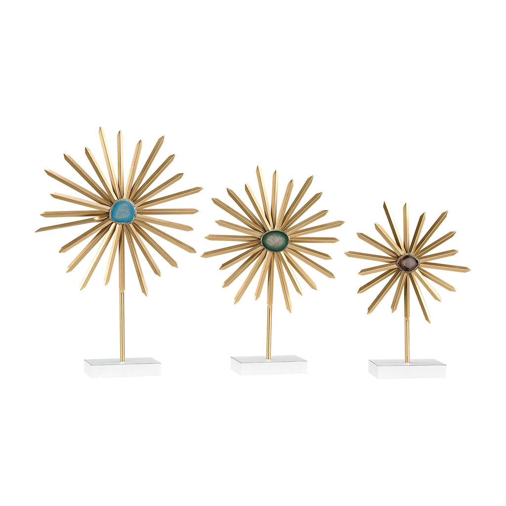 3129-1137/S3 Cruzada Set of 3 Decorative Stands, Accessory, Sterling, - ReeceFurniture.com - Free Local Pick Ups: Frankenmuth, MI, Indianapolis, IN, Chicago Ridge, IL, and Detroit, MI