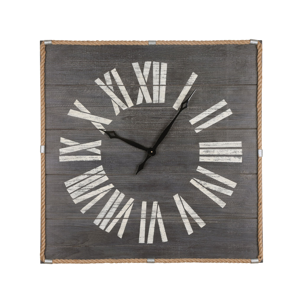 3129-1147 Rum Cay Wall Clock - Free Shipping!, Wall Clock, Sterling, - ReeceFurniture.com - Free Local Pick Ups: Frankenmuth, MI, Indianapolis, IN, Chicago Ridge, IL, and Detroit, MI