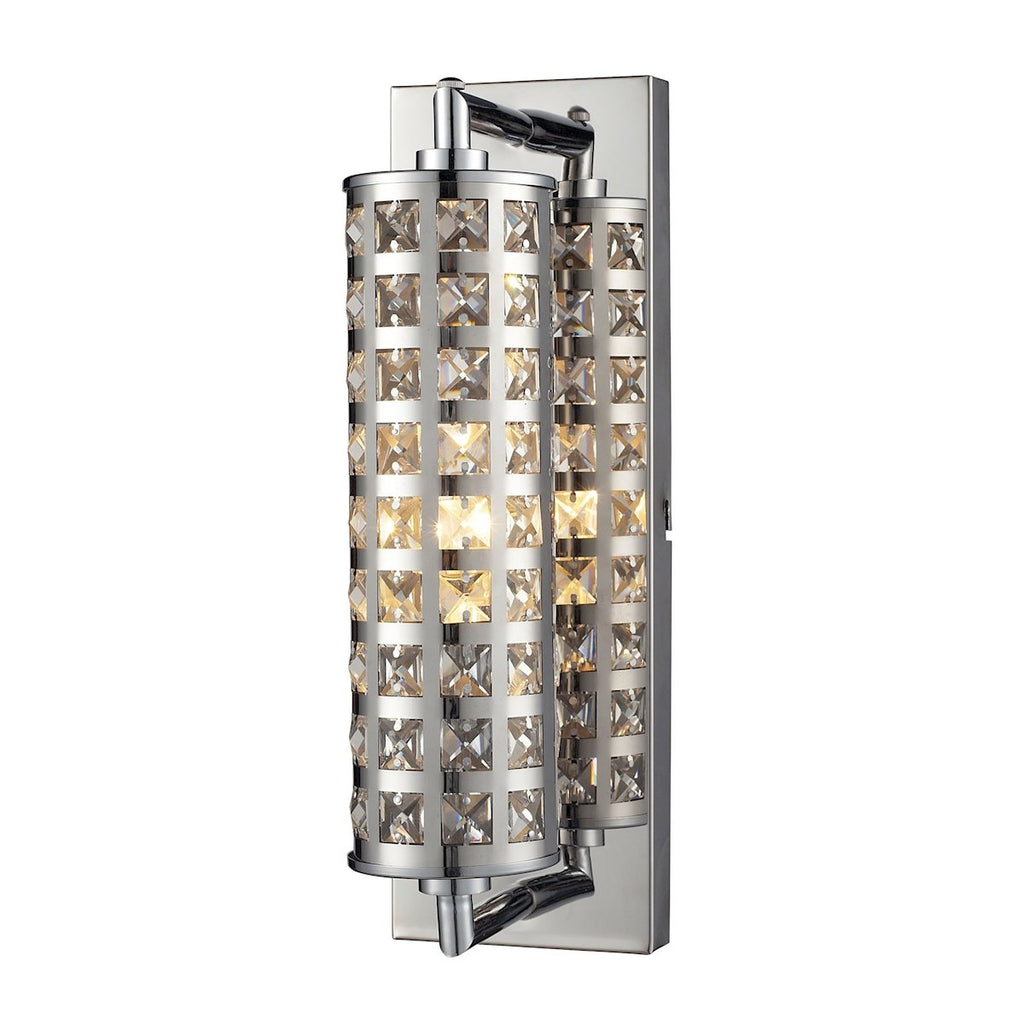 Crystallure - Vanity Light - Polished Chrome