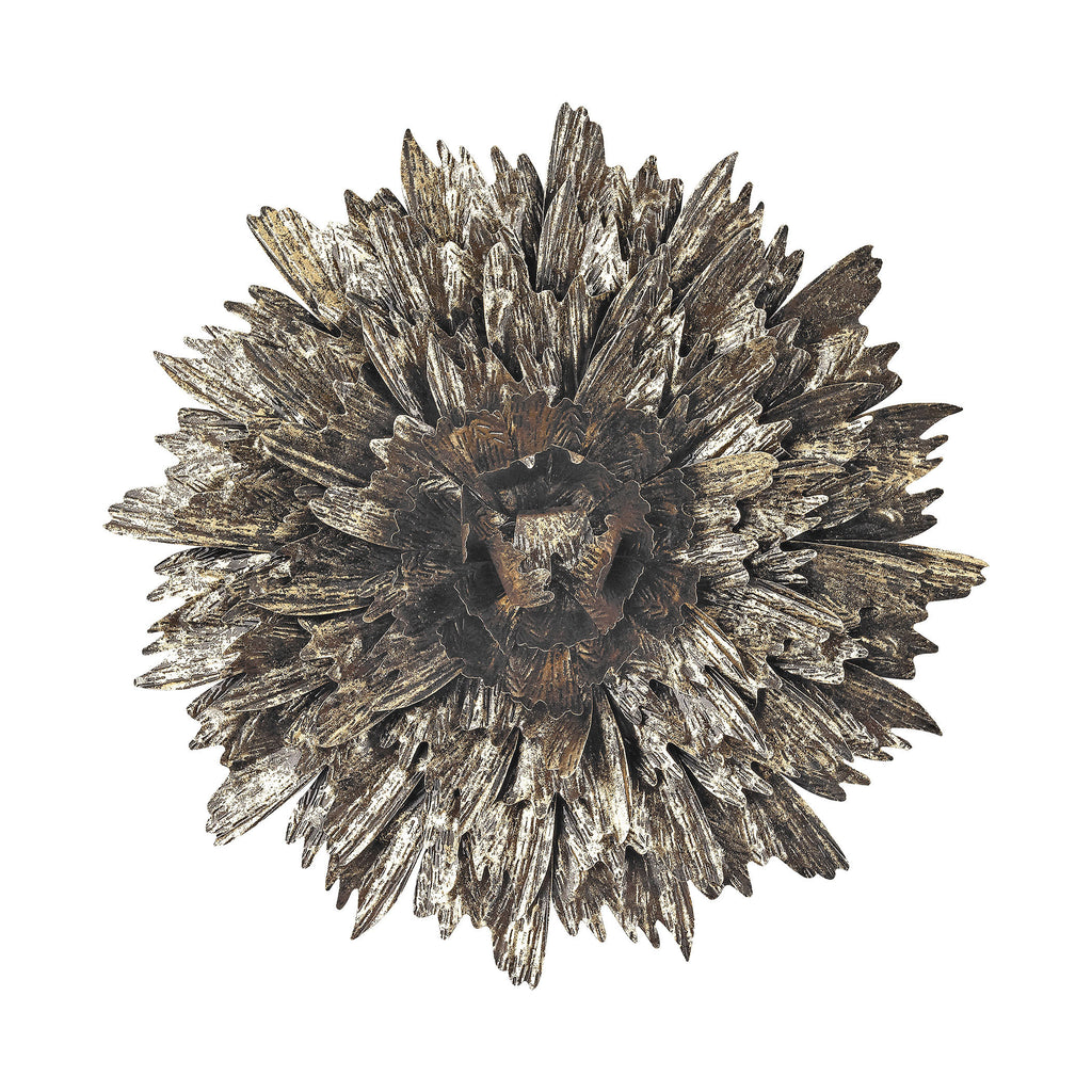 3138-202 Metal Foliage Explosion, Wall Decor, Sterling, - ReeceFurniture.com - Free Local Pick Ups: Frankenmuth, MI, Indianapolis, IN, Chicago Ridge, IL, and Detroit, MI