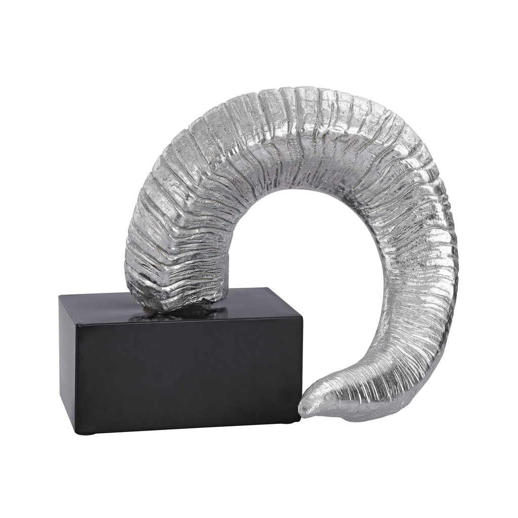 3138-211 Silver Mounted Horn, Accessory, Sterling, - ReeceFurniture.com - Free Local Pick Ups: Frankenmuth, MI, Indianapolis, IN, Chicago Ridge, IL, and Detroit, MI