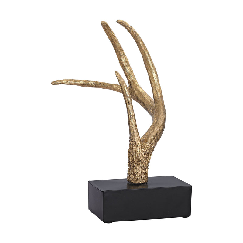 3138-213 Gold Mounted Horn, Accessory, Sterling, - ReeceFurniture.com - Free Local Pick Ups: Frankenmuth, MI, Indianapolis, IN, Chicago Ridge, IL, and Detroit, MI