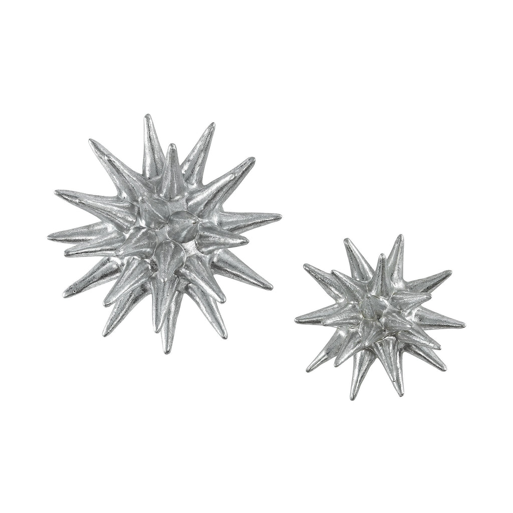 3138-264/S2 Parsec Gold 4-6 Inch Composite Wall Decor In Silver, Wall Decor, Sterling, - ReeceFurniture.com - Free Local Pick Ups: Frankenmuth, MI, Indianapolis, IN, Chicago Ridge, IL, and Detroit, MI