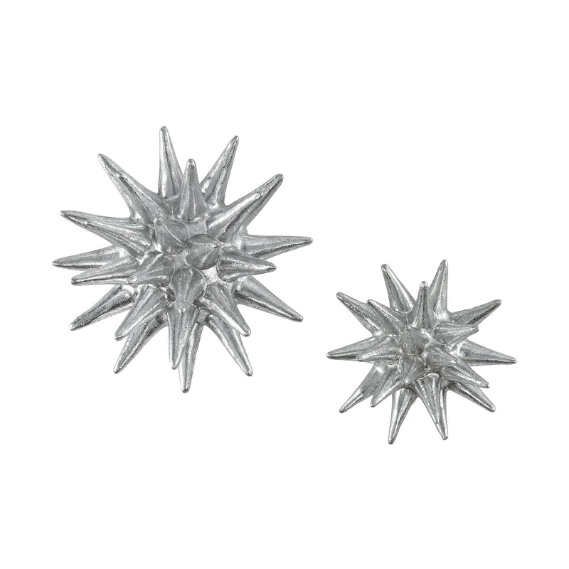 3138-264/S2 Parsec Gold 4-6 Inch Composite Wall Decor In Silver, Wall Decor, Sterling, - ReeceFurniture.com - Free Local Pick Ups: Frankenmuth, MI, Indianapolis, IN, Chicago Ridge, IL, and Detroit, MI