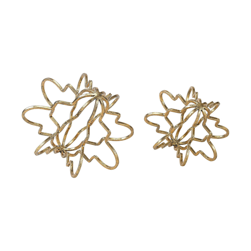 3138-273/S2 Antikythera 2 Piece Accessory Set In Gold Leaf, Accessory, Sterling, - ReeceFurniture.com - Free Local Pick Ups: Frankenmuth, MI, Indianapolis, IN, Chicago Ridge, IL, and Detroit, MI
