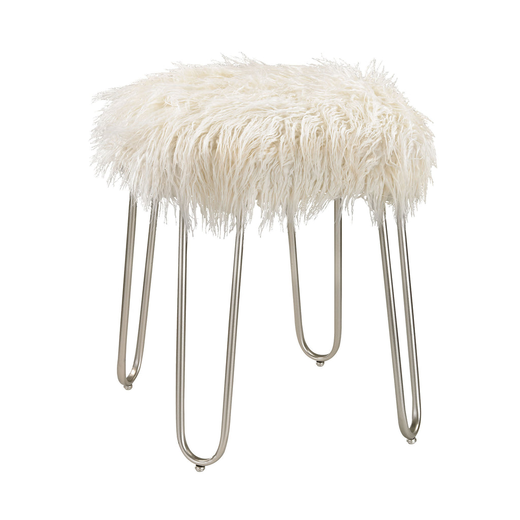 3169-018 Betty Retro Stool, Stool, Sterling, - ReeceFurniture.com - Free Local Pick Ups: Frankenmuth, MI, Indianapolis, IN, Chicago Ridge, IL, and Detroit, MI