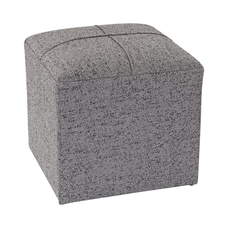 3169-019 Grey Cube Ottoman, Ottoman, Sterling, - ReeceFurniture.com - Free Local Pick Ups: Frankenmuth, MI, Indianapolis, IN, Chicago Ridge, IL, and Detroit, MI
