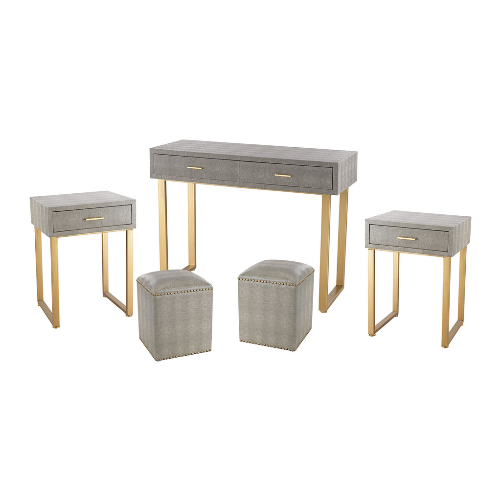 3169-025/S5 Beaufort Point 5-Piece Furniture Set - Free Shipping!, Table, Sterling, - ReeceFurniture.com - Free Local Pick Ups: Frankenmuth, MI, Indianapolis, IN, Chicago Ridge, IL, and Detroit, MI