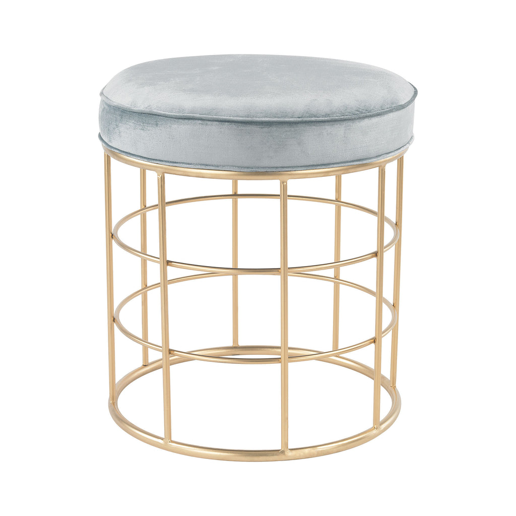 3169-032 Beverly Glen Accent Stool, Bench, Sterling, - ReeceFurniture.com - Free Local Pick Ups: Frankenmuth, MI, Indianapolis, IN, Chicago Ridge, IL, and Detroit, MI