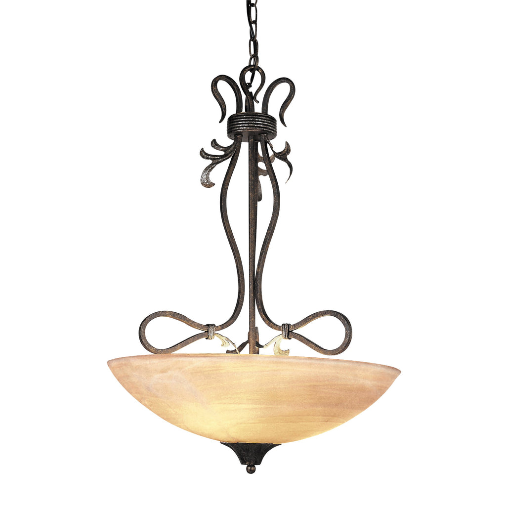 Acanthus - Pendant - Rusty Bronze