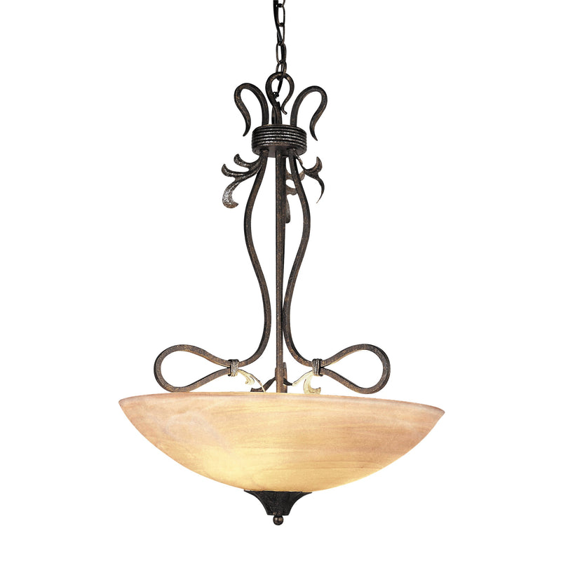 Acanthus - Pendant - Rusty Bronze