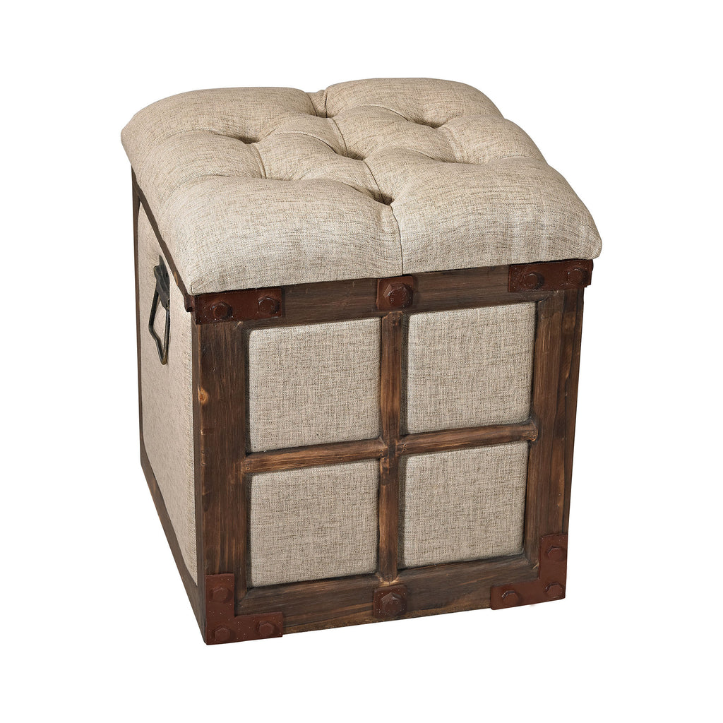 3170-007 Restoration Storage Bench, Stool, Sterling, - ReeceFurniture.com - Free Local Pick Ups: Frankenmuth, MI, Indianapolis, IN, Chicago Ridge, IL, and Detroit, MI