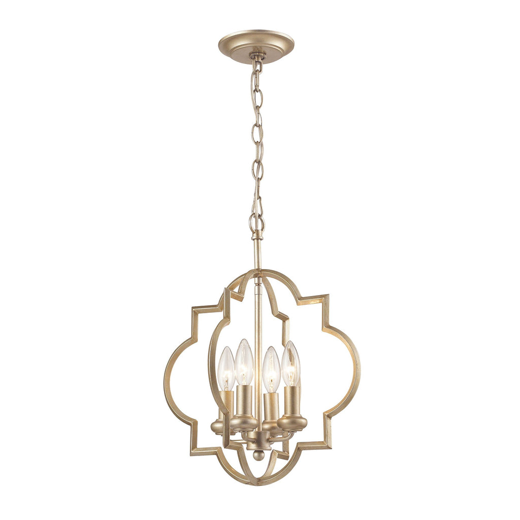 Chandette - Chandelier - Aged Silver
