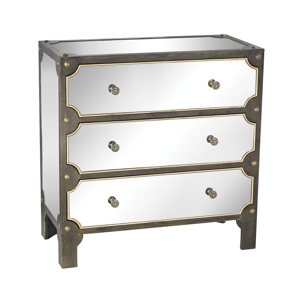 3183-007 Jules Mirrored Chest, Chest, Sterling, - ReeceFurniture.com - Free Local Pick Ups: Frankenmuth, MI, Indianapolis, IN, Chicago Ridge, IL, and Detroit, MI