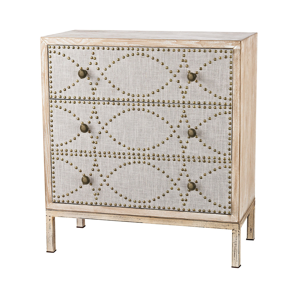 3183-014 Albiera 3 Drawer Cabinet, Chest, Sterling, - ReeceFurniture.com - Free Local Pick Ups: Frankenmuth, MI, Indianapolis, IN, Chicago Ridge, IL, and Detroit, MI