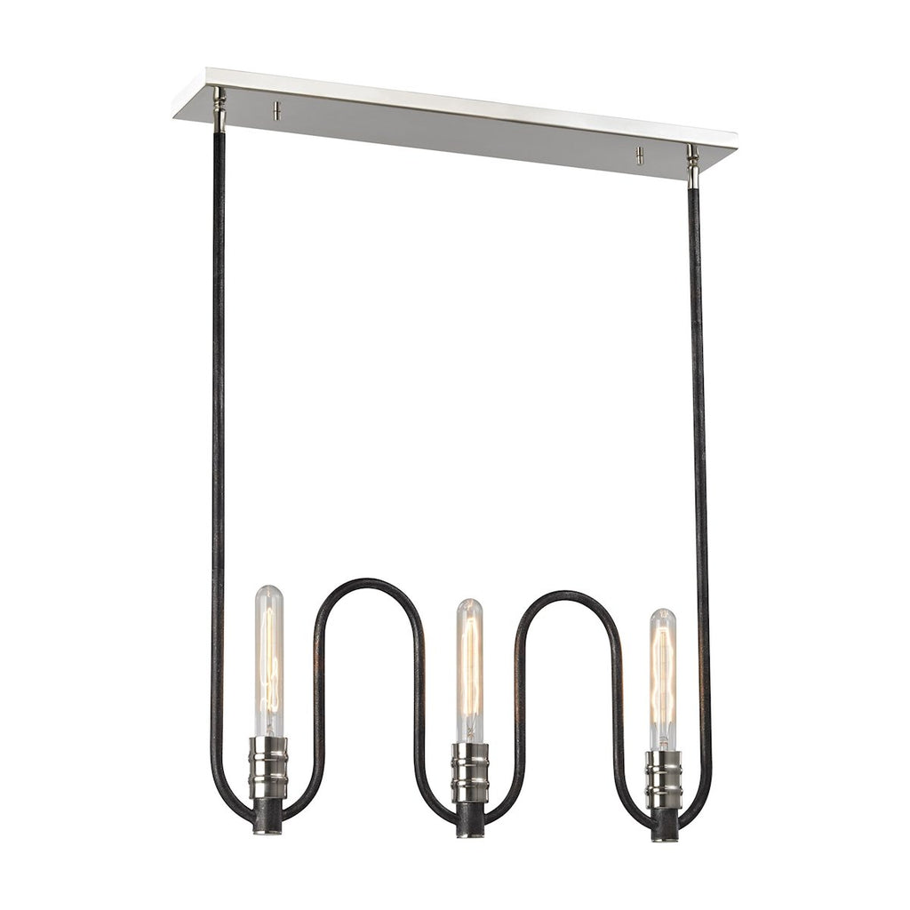 Continuum - Island Light - Polished Nickel, Silvered Graphite, Silvered Graphite