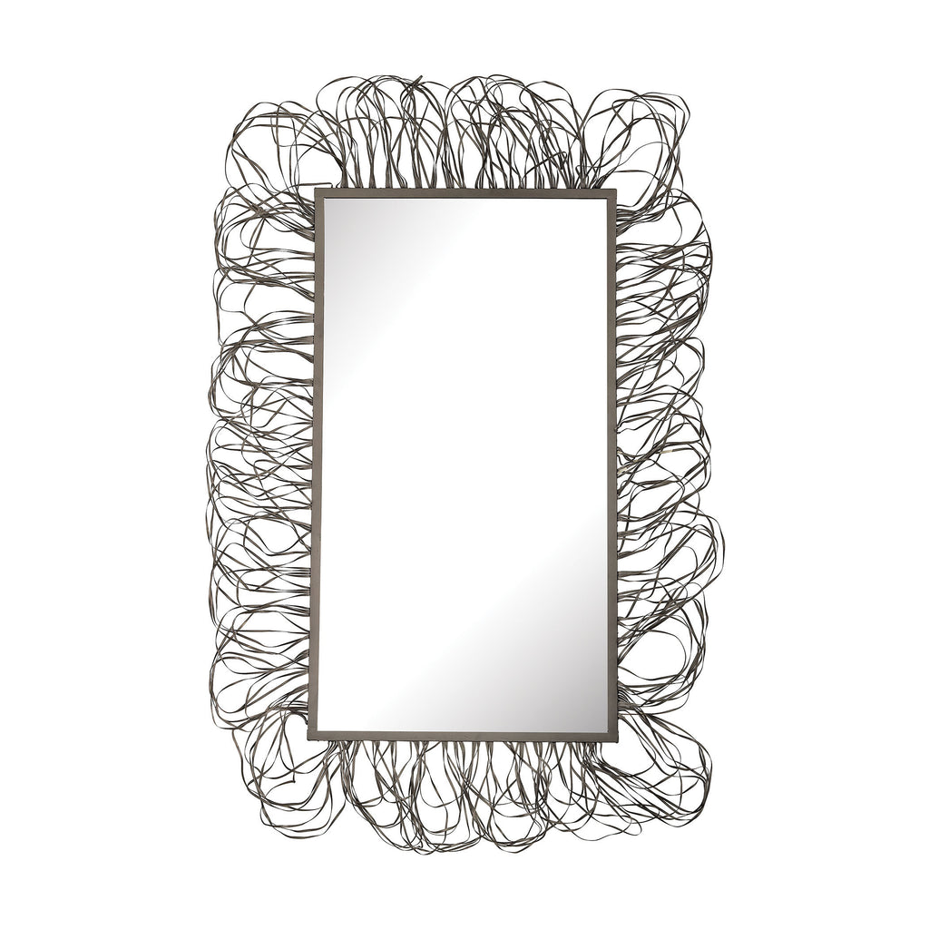 3200-021 Scribble Frame Mirror, Mirror, Dimond Home, - ReeceFurniture.com - Free Local Pick Ups: Frankenmuth, MI, Indianapolis, IN, Chicago Ridge, IL, and Detroit, MI