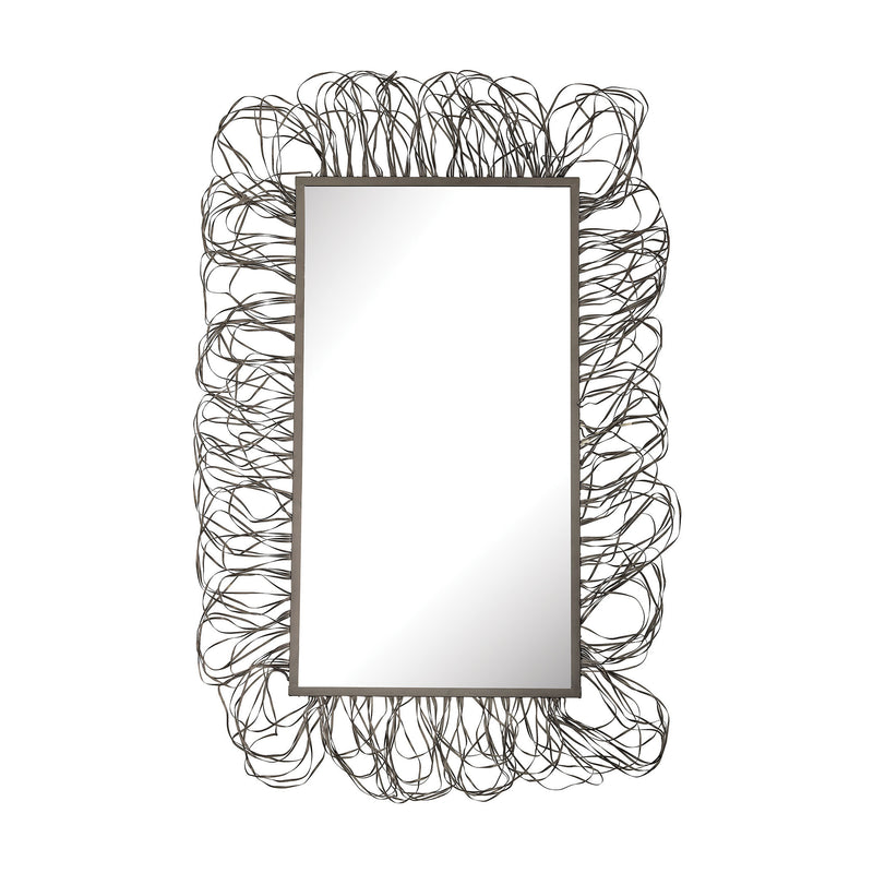 3200-021 Scribble Frame Mirror, Mirror, Dimond Home, - ReeceFurniture.com - Free Local Pick Ups: Frankenmuth, MI, Indianapolis, IN, Chicago Ridge, IL, and Detroit, MI