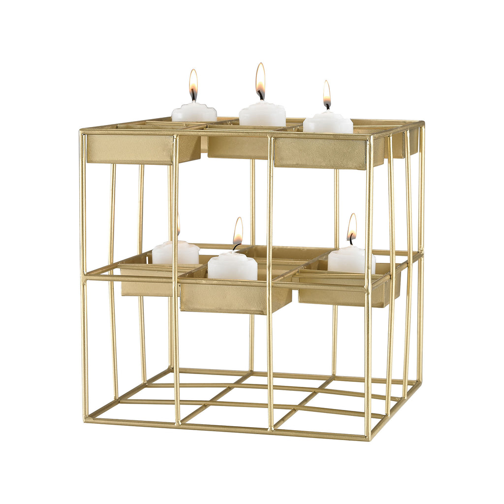 3200-066 Plaza Gold Leaf 9-Inch Metal Candle Holder, Candle/Candle Holder, Sterling, - ReeceFurniture.com - Free Local Pick Ups: Frankenmuth, MI, Indianapolis, IN, Chicago Ridge, IL, and Detroit, MI