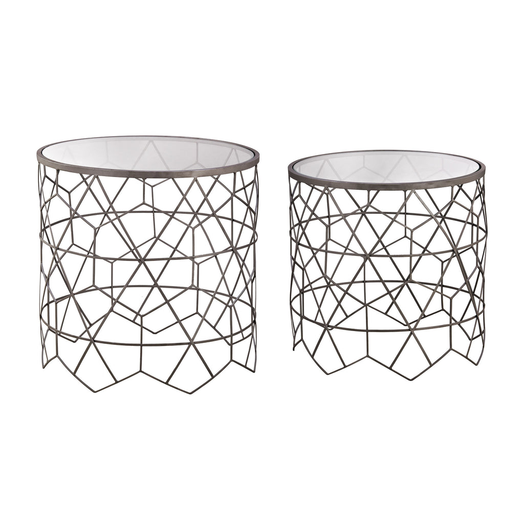 3200-084/S2 Vector Side Tables - Free Shipping!, Table, Sterling, - ReeceFurniture.com - Free Local Pick Ups: Frankenmuth, MI, Indianapolis, IN, Chicago Ridge, IL, and Detroit, MI