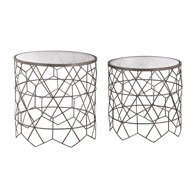 3200-084/S2 Vector Side Tables - Free Shipping!, Table, Sterling, - ReeceFurniture.com - Free Local Pick Ups: Frankenmuth, MI, Indianapolis, IN, Chicago Ridge, IL, and Detroit, MI