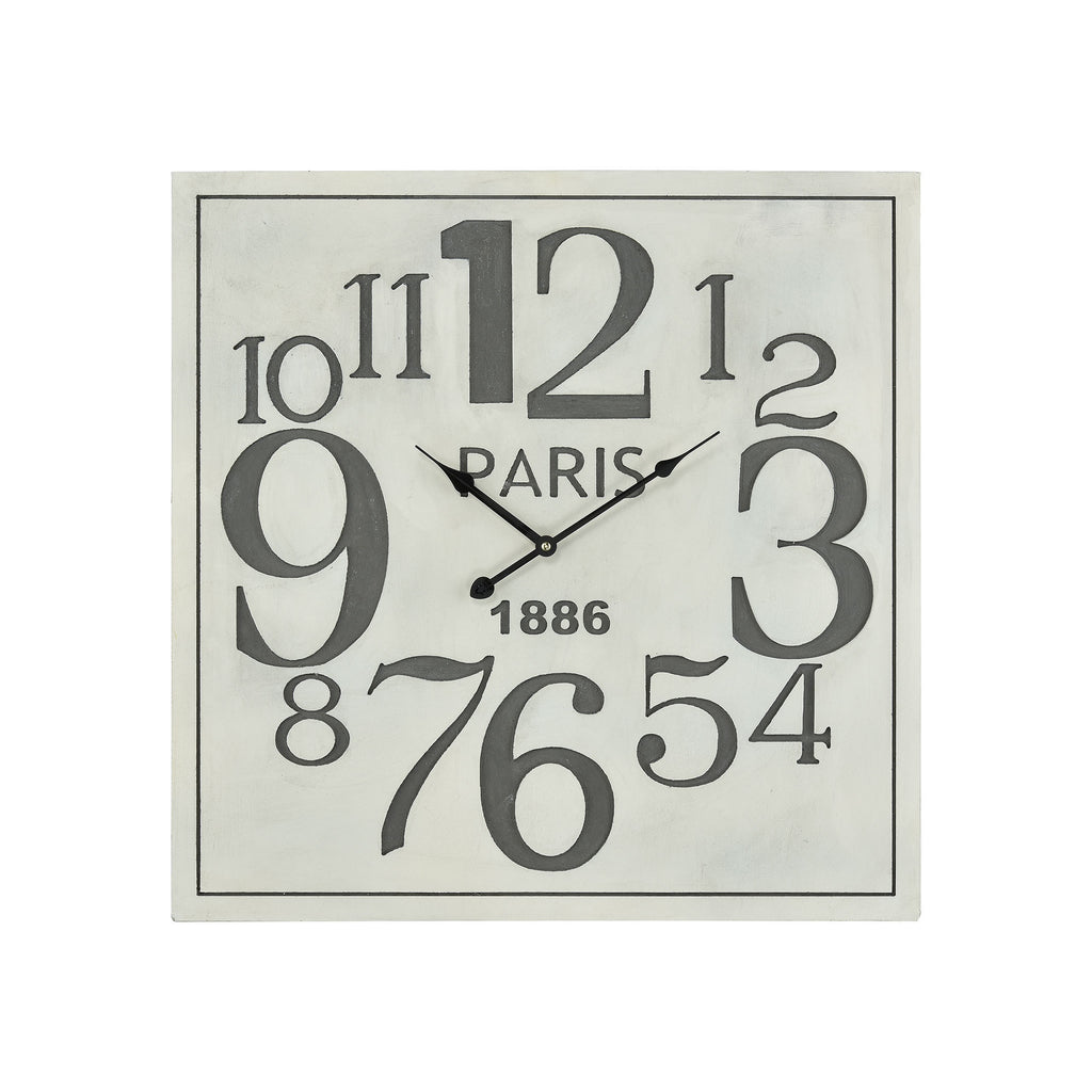 3205-006 Quai Voltaire Wall Clock, Wall Clock, Sterling, - ReeceFurniture.com - Free Local Pick Ups: Frankenmuth, MI, Indianapolis, IN, Chicago Ridge, IL, and Detroit, MI