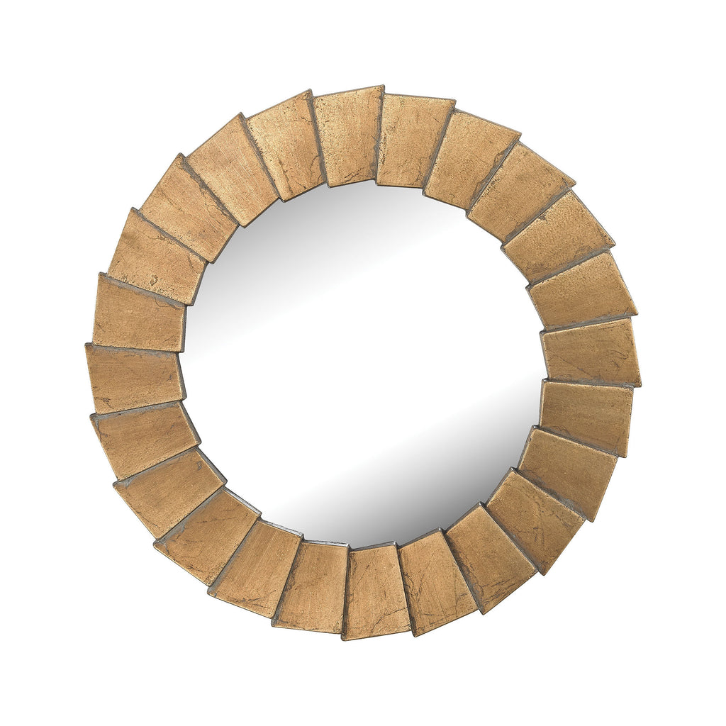 326-8689 Qattara Composite Frame Wall Mirror In Bright Gold - Free Shipping!, Mirror, Sterling, - ReeceFurniture.com - Free Local Pick Ups: Frankenmuth, MI, Indianapolis, IN, Chicago Ridge, IL, and Detroit, MI