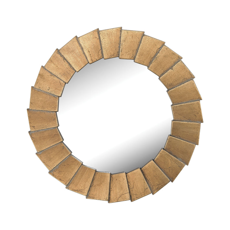 326-8689 Qattara Composite Frame Wall Mirror In Bright Gold - Free Shipping!, Mirror, Sterling, - ReeceFurniture.com - Free Local Pick Ups: Frankenmuth, MI, Indianapolis, IN, Chicago Ridge, IL, and Detroit, MI