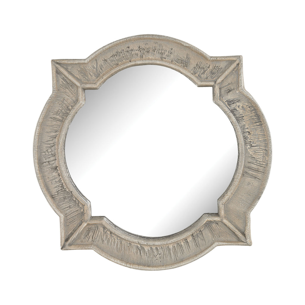 326-8698 Villeneuve Composite Frame Wall Mirror In Weathered Wood Finish - Free Shipping!, Mirror, Sterling, - ReeceFurniture.com - Free Local Pick Ups: Frankenmuth, MI, Indianapolis, IN, Chicago Ridge, IL, and Detroit, MI