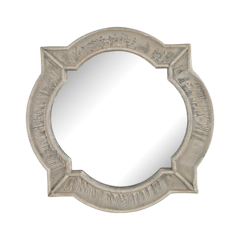 326-8698 Villeneuve Composite Frame Wall Mirror In Weathered Wood Finish - Free Shipping!, Mirror, Sterling, - ReeceFurniture.com - Free Local Pick Ups: Frankenmuth, MI, Indianapolis, IN, Chicago Ridge, IL, and Detroit, MI