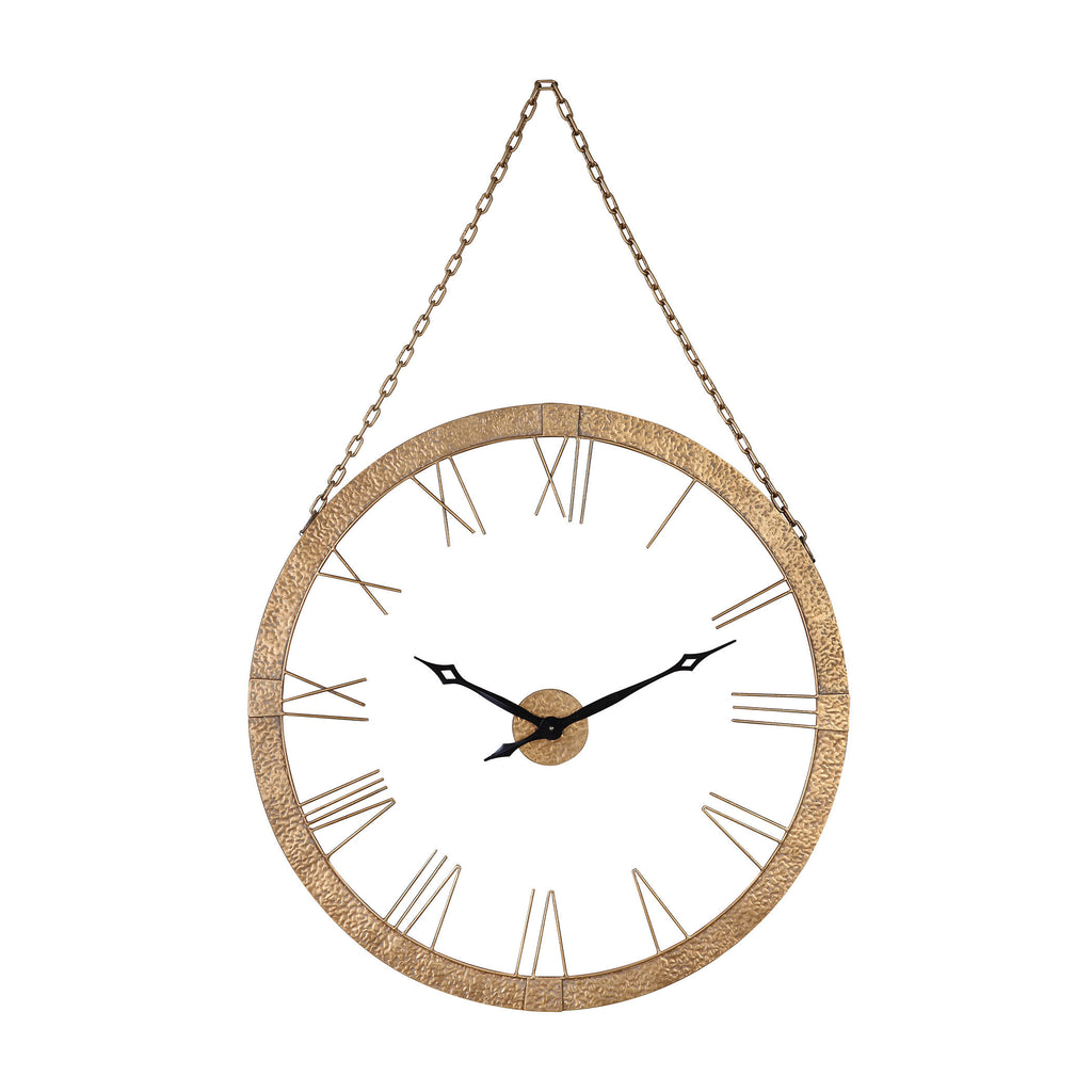326-8721 Geri Wall Clock - Free Shipping!, Wall Clock, Sterling, - ReeceFurniture.com - Free Local Pick Ups: Frankenmuth, MI, Indianapolis, IN, Chicago Ridge, IL, and Detroit, MI